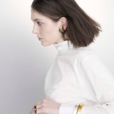 Mix: 2 Ear Cuffs Quina - GG Prata | G Ouro