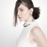 Mix: 3 Ear Cuffs Quina - GG Prata | G Prata | P Prata