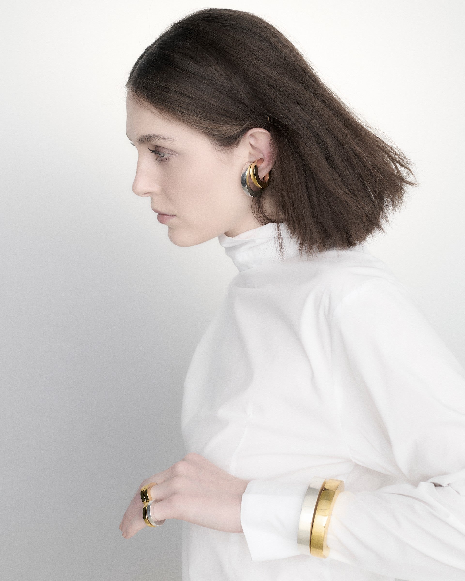 Ear Cuff Quina G - Ouro