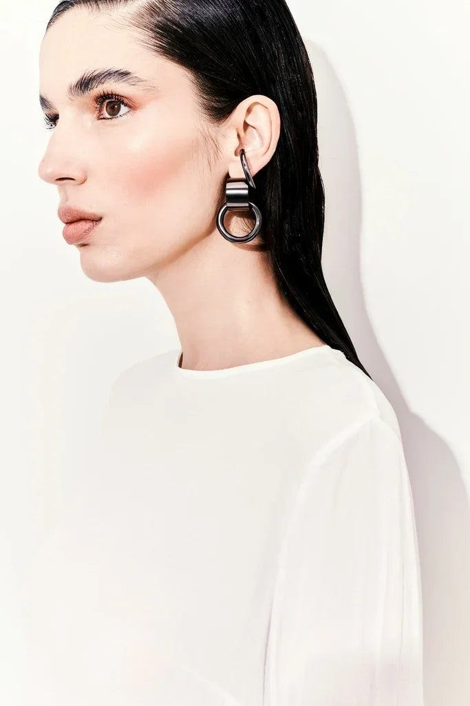 Ear Cuff M - Ônix