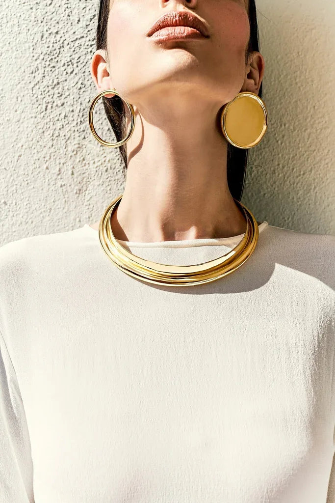 Brinco Lunja - Ouro