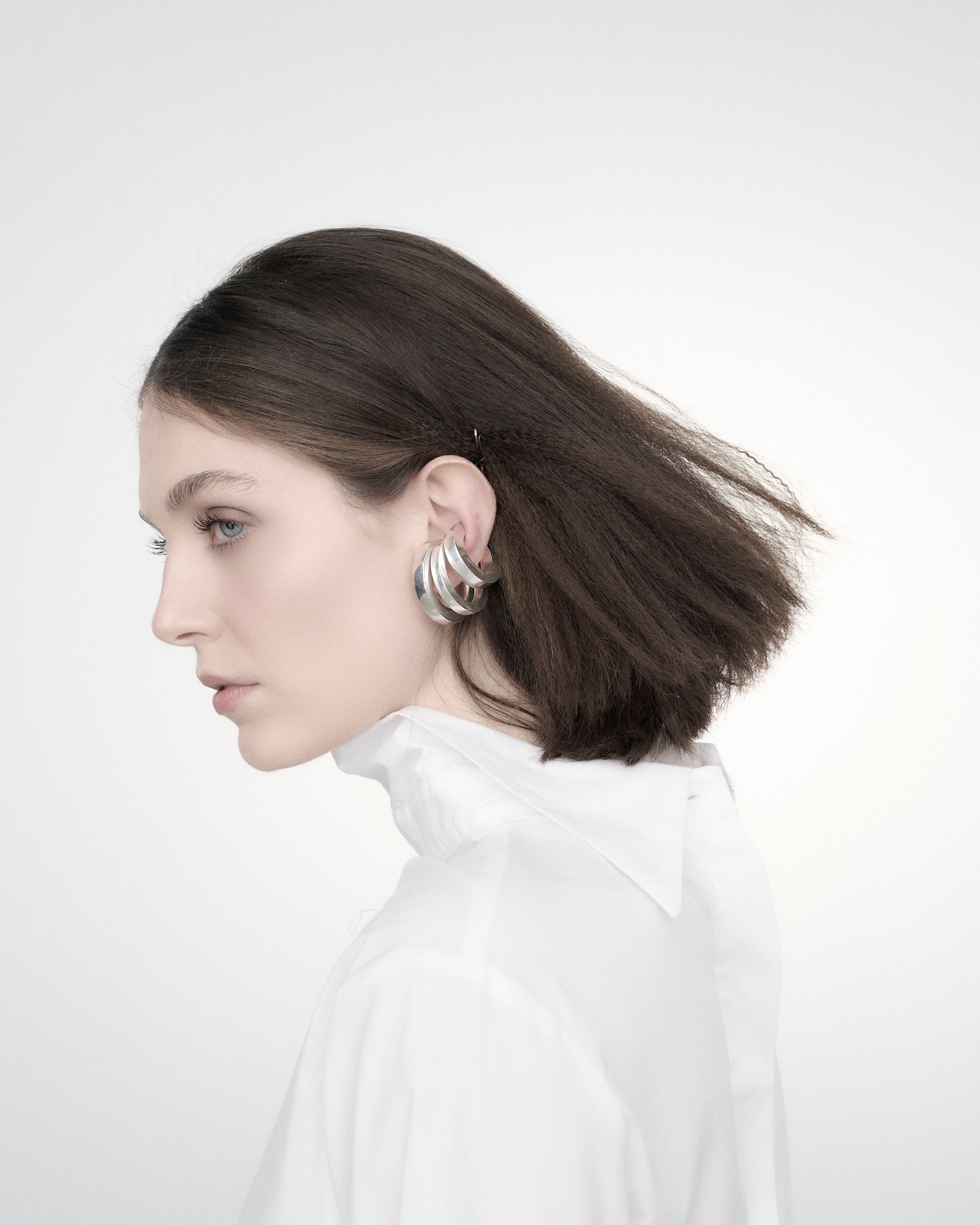 Ear Cuff Quina M - Prata