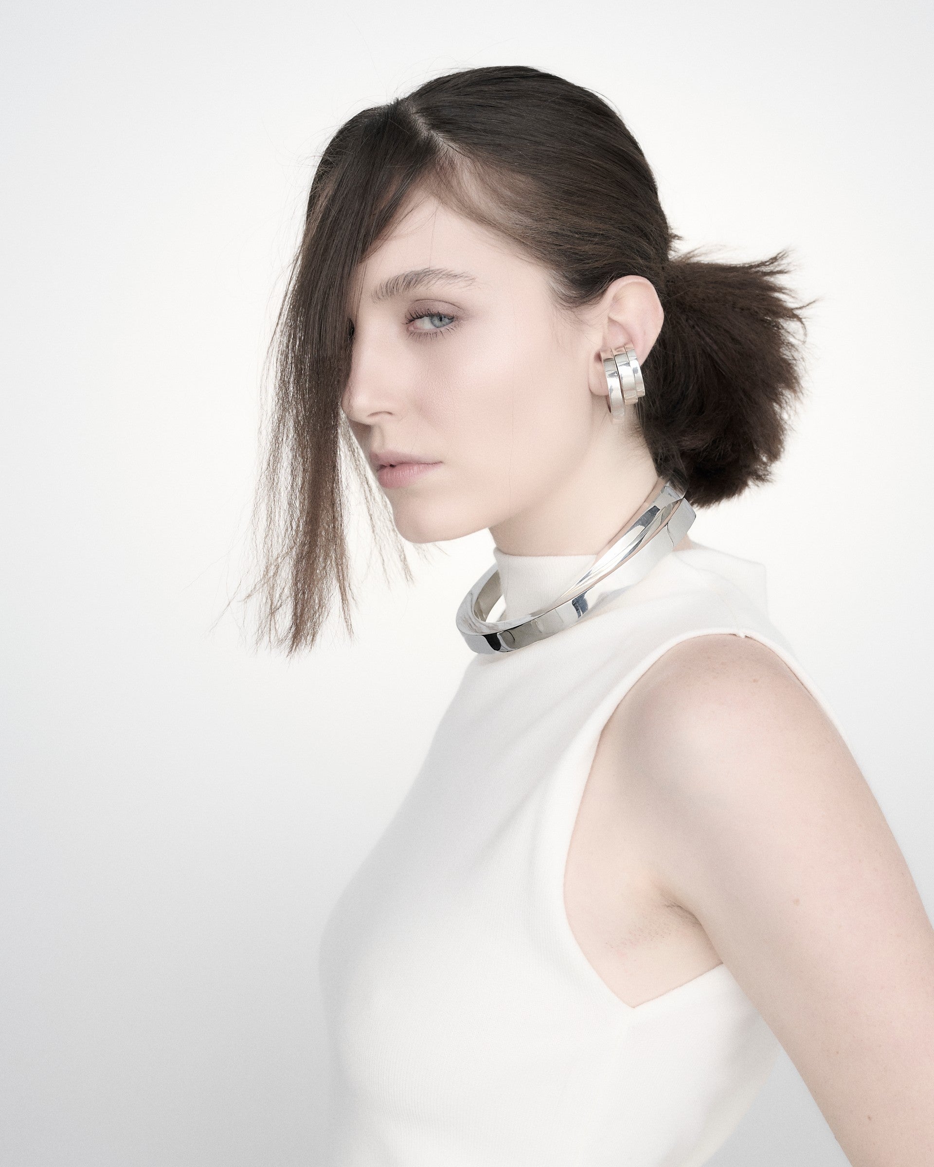 Ear Cuff Quina P - Prata