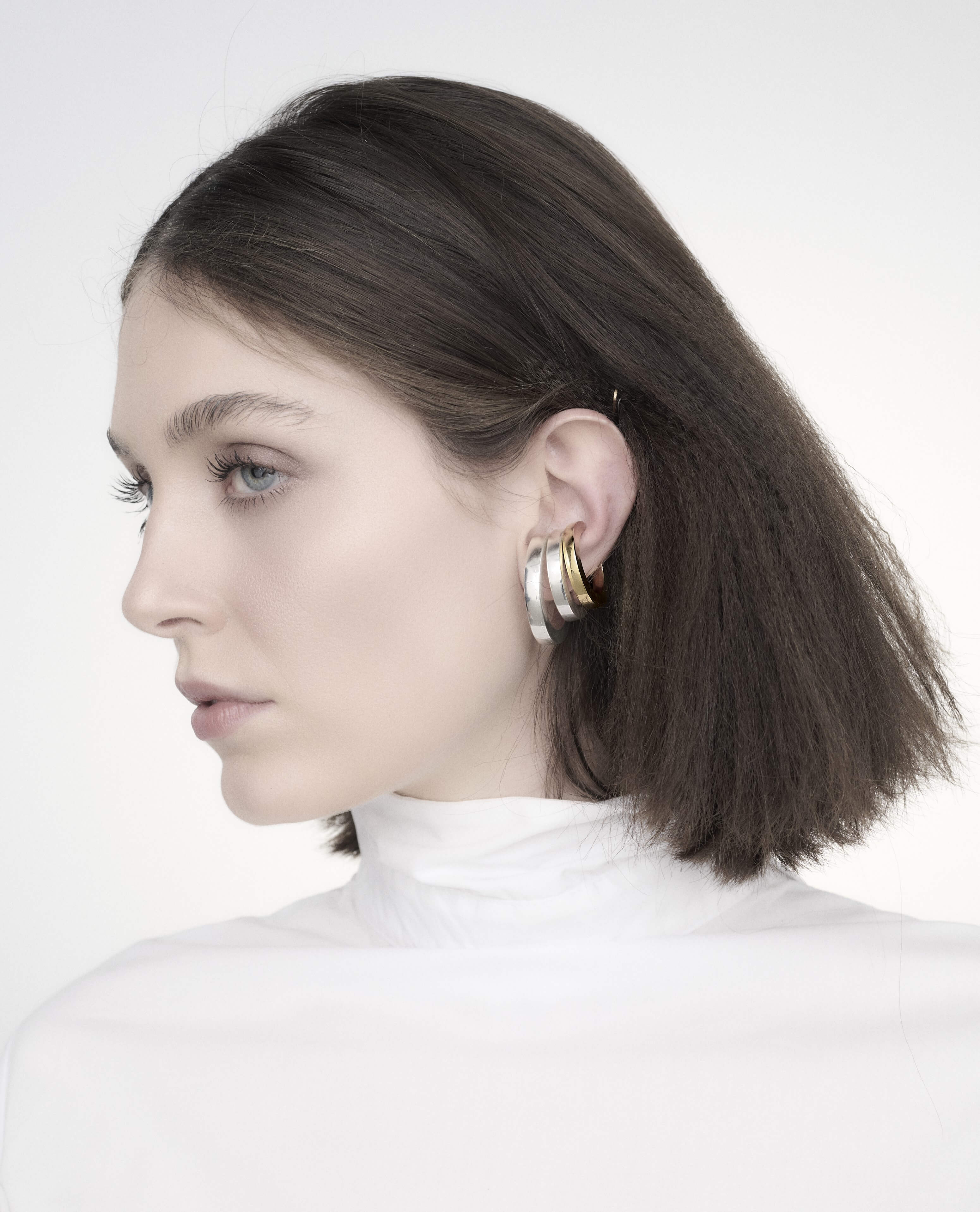 Ear Cuff Quina GG - Prata
