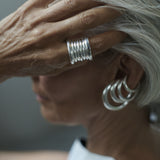 Ear Cuff P - Prata