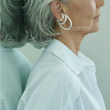 Ear Cuff Oblongo - Prata