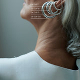 Mix 4 Ear Cuffs - Prata - P | M | G | GG