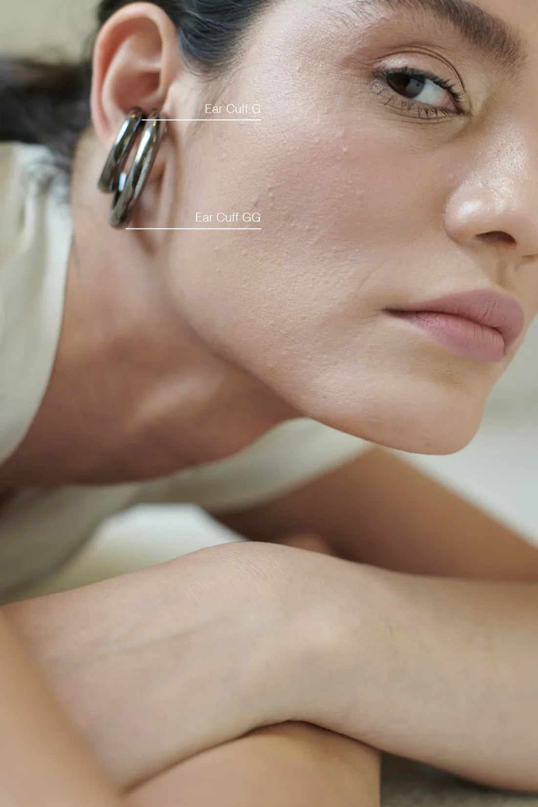 Mix 2 Ear Cuffs - Ônix - G | GG