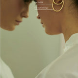 Mix 3 Ear Cuffs - Ouro - P | M | Oblongo
