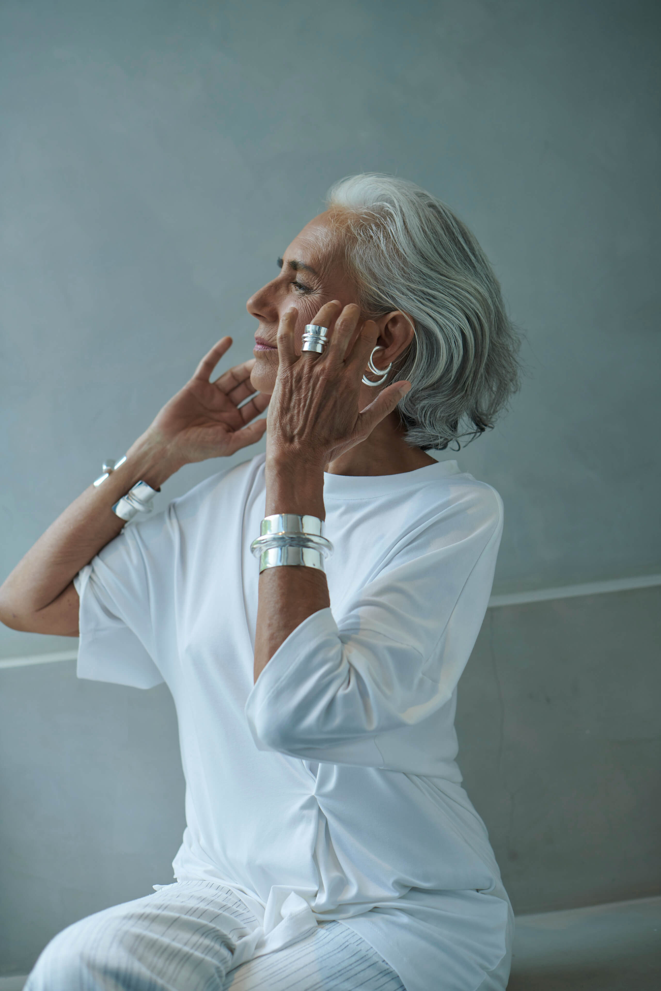 Bracelete Berber - Prata