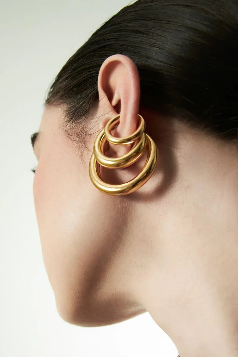 Mix 3 Ear Cuffs - Ouro - P | G | GG