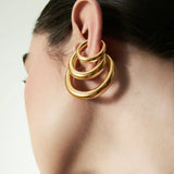 Mix 3 Ear Cuffs - Ouro - P | G | GG