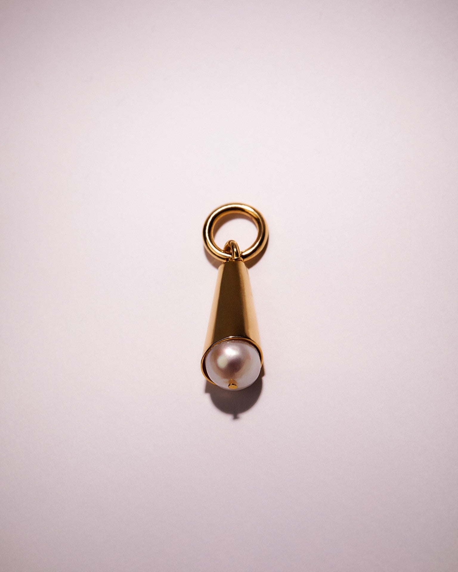 Badulaque Cone | Pérola - Ouro