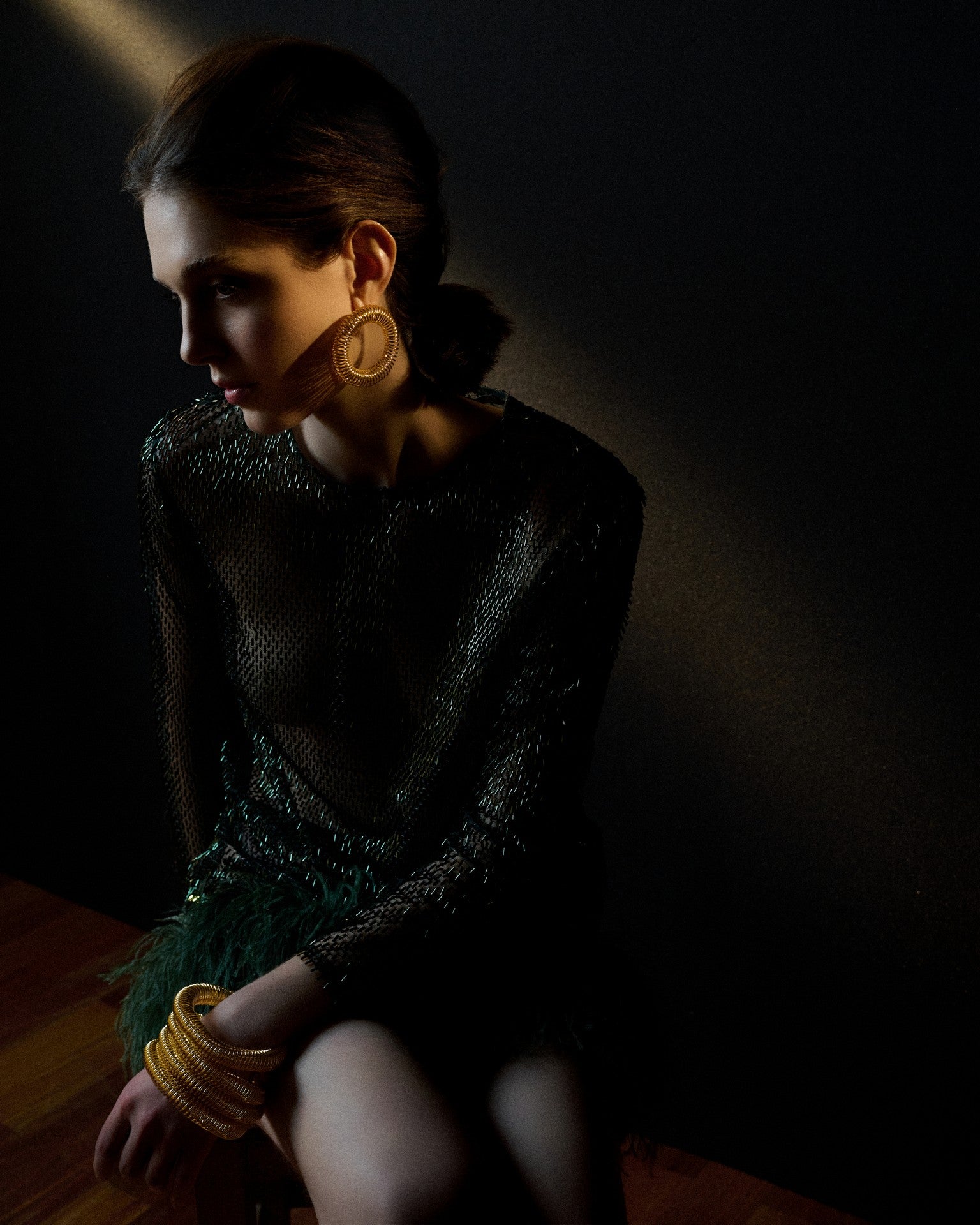 Bracelete Círculo Mola de Tatiana Queiroz Joias Autorais