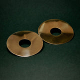 Brinco Disco Furo - Ouro