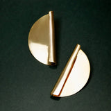 Brinco Quina Dobra - Ouro