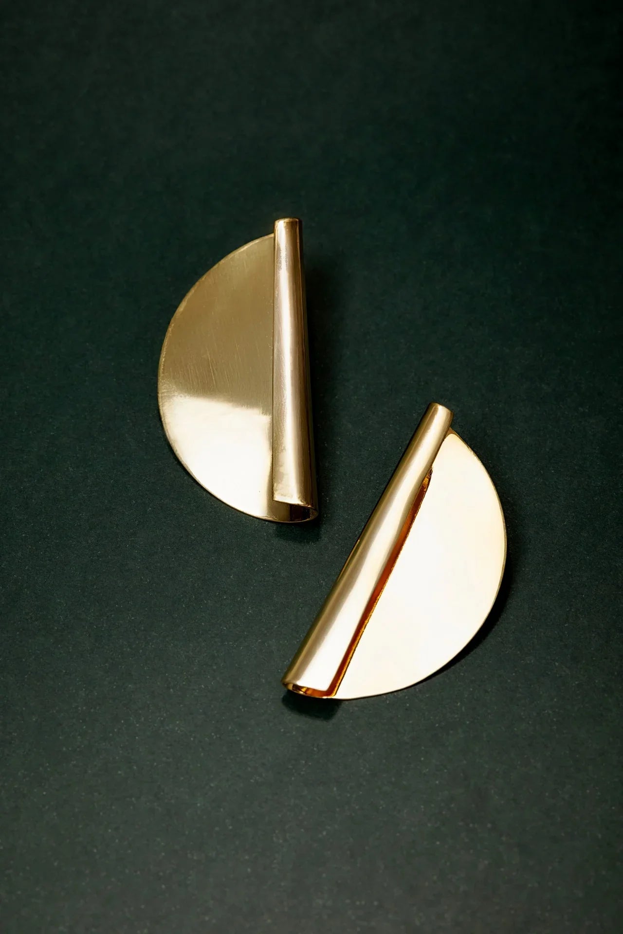 Brinco Quina Dobra - Ouro