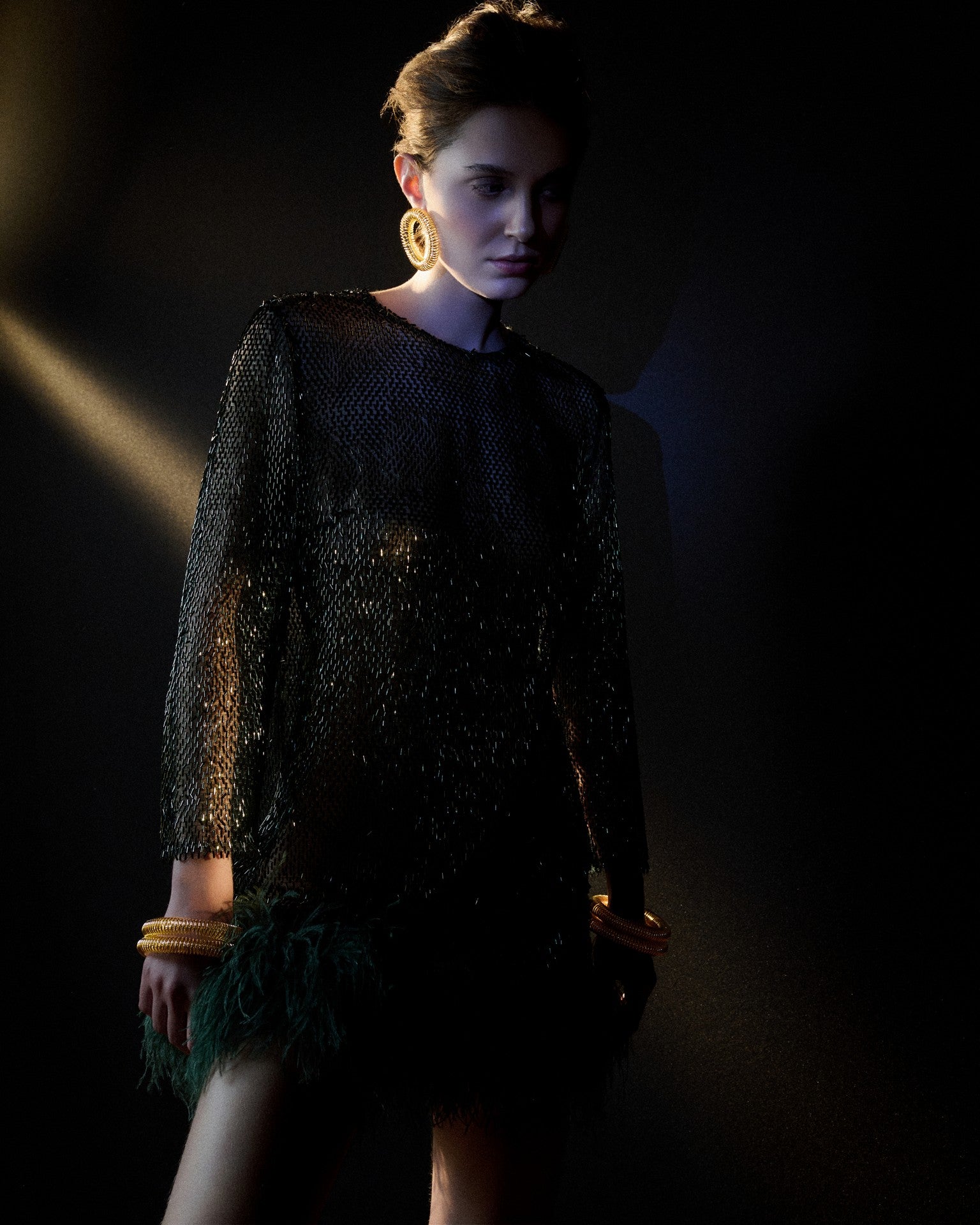 Brinco Círculo Mola de Tatiana Queiroz Joias Autorais