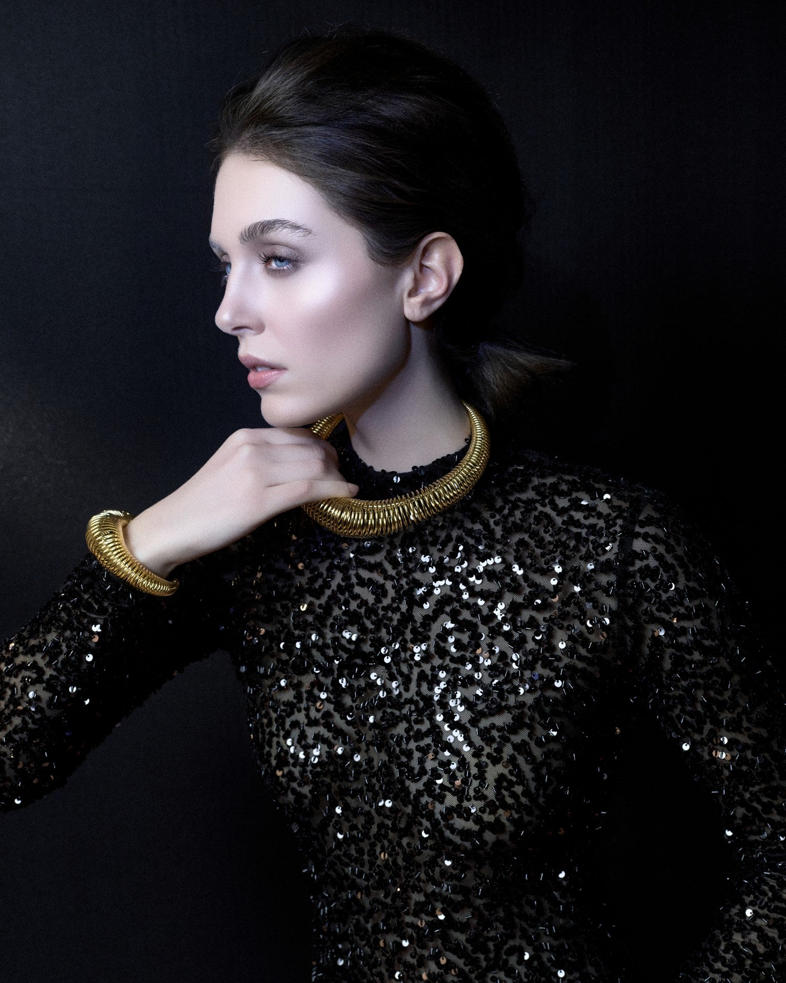 Colar e Bracelete Mola de Tatiana Queiroz Joias Autorais