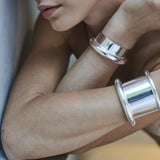 Argola Tubo Pequeno - Prata