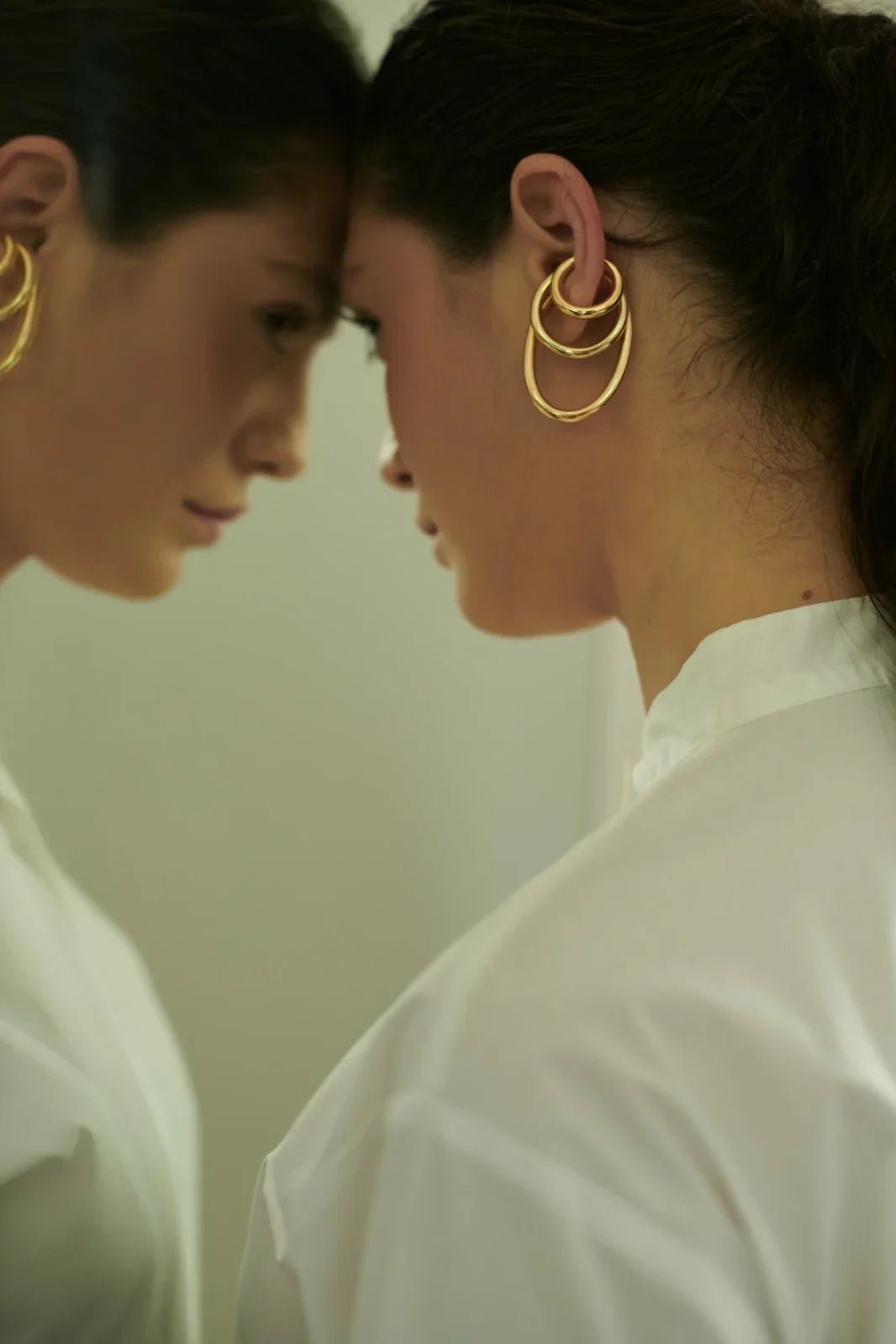 Mix 3 Ear Cuffs - Ouro - P | M | Oblongo