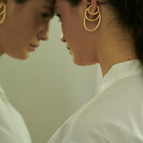 Mix 3 Ear Cuffs - Ouro - P | M | Oblongo
