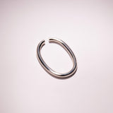 Ear Cuff Oblongo - Prata