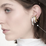 Ear Cuff Quina M - Prata