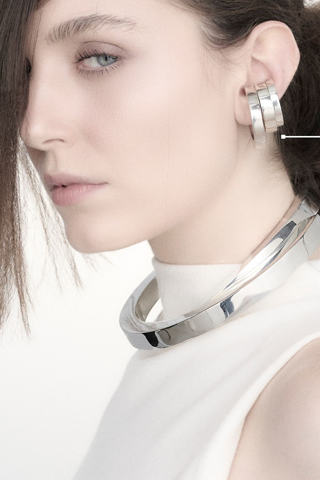 Ear Cuff Quina P - Prata