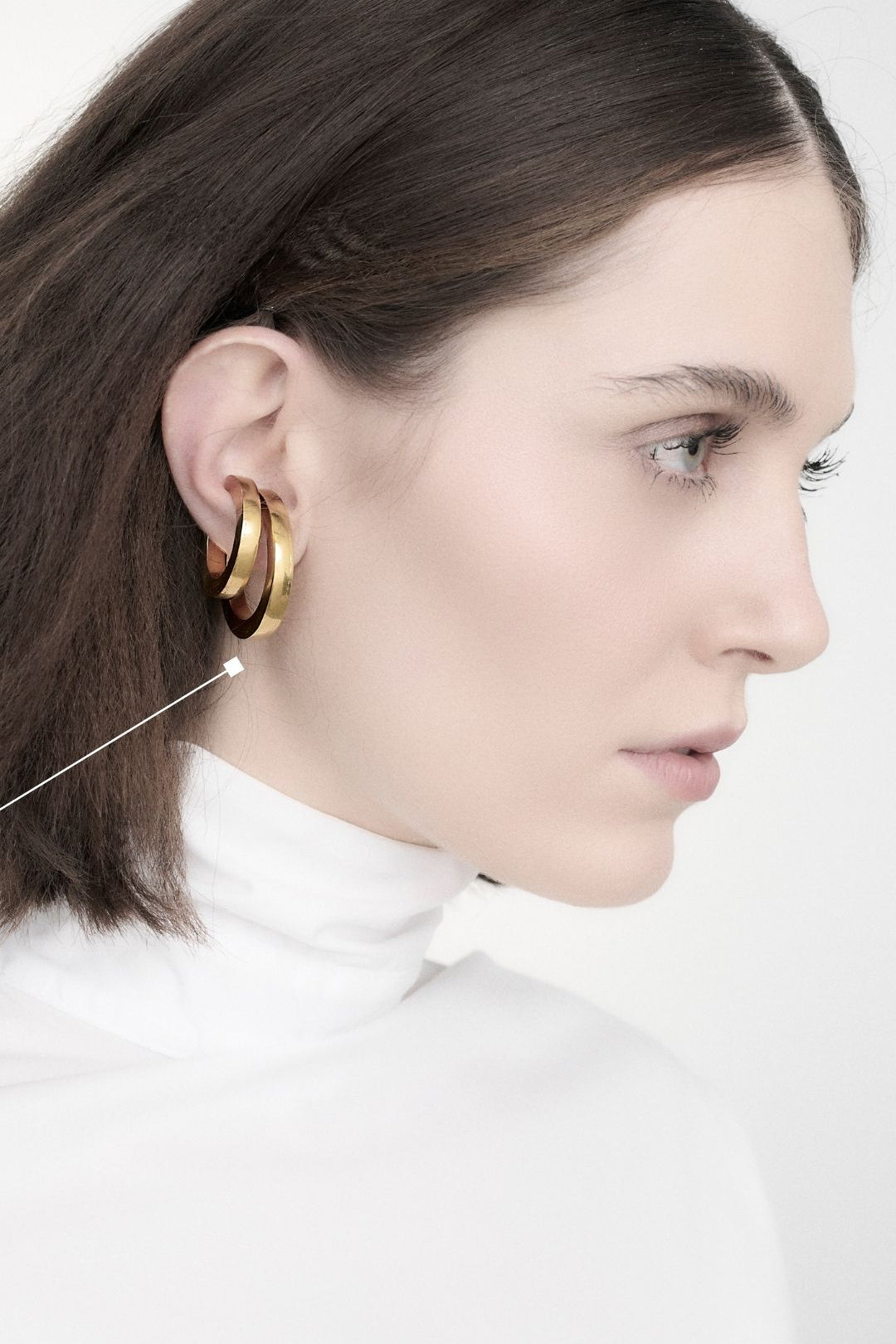Ear Cuff Quina M - Ouro