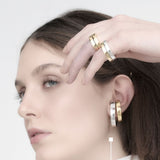Ear Cuff Quina GG - Prata