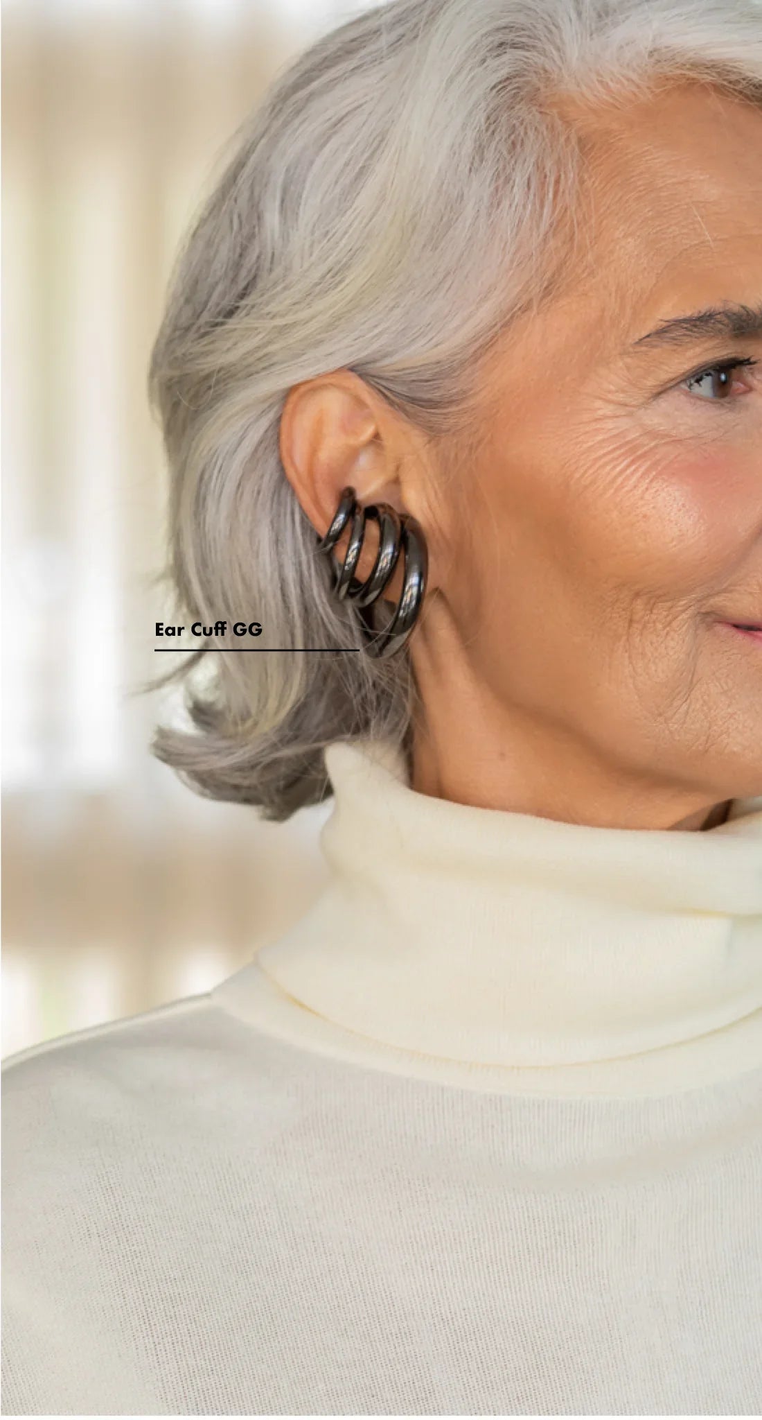 Ear Cuff GG - Ônix