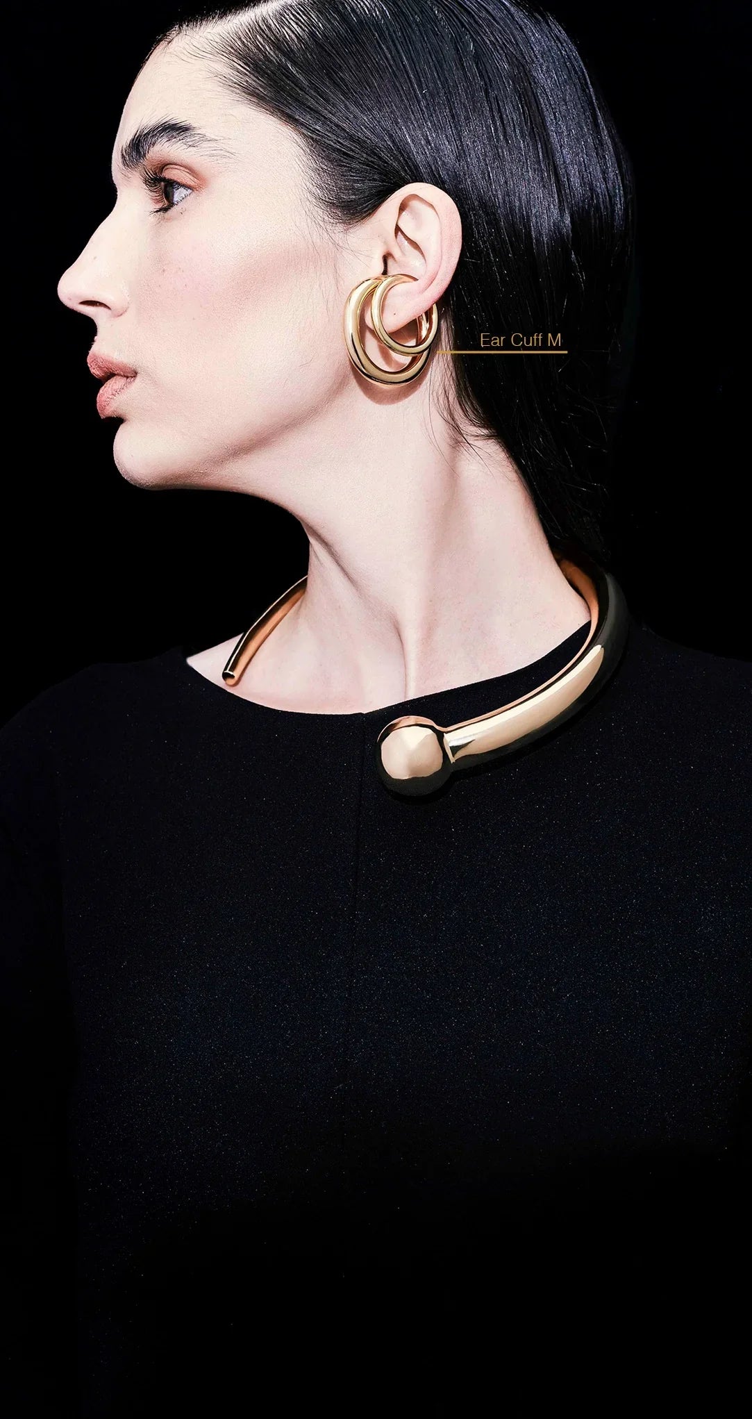 Mix 2 Ear Cuffs - Ouro - M | GG