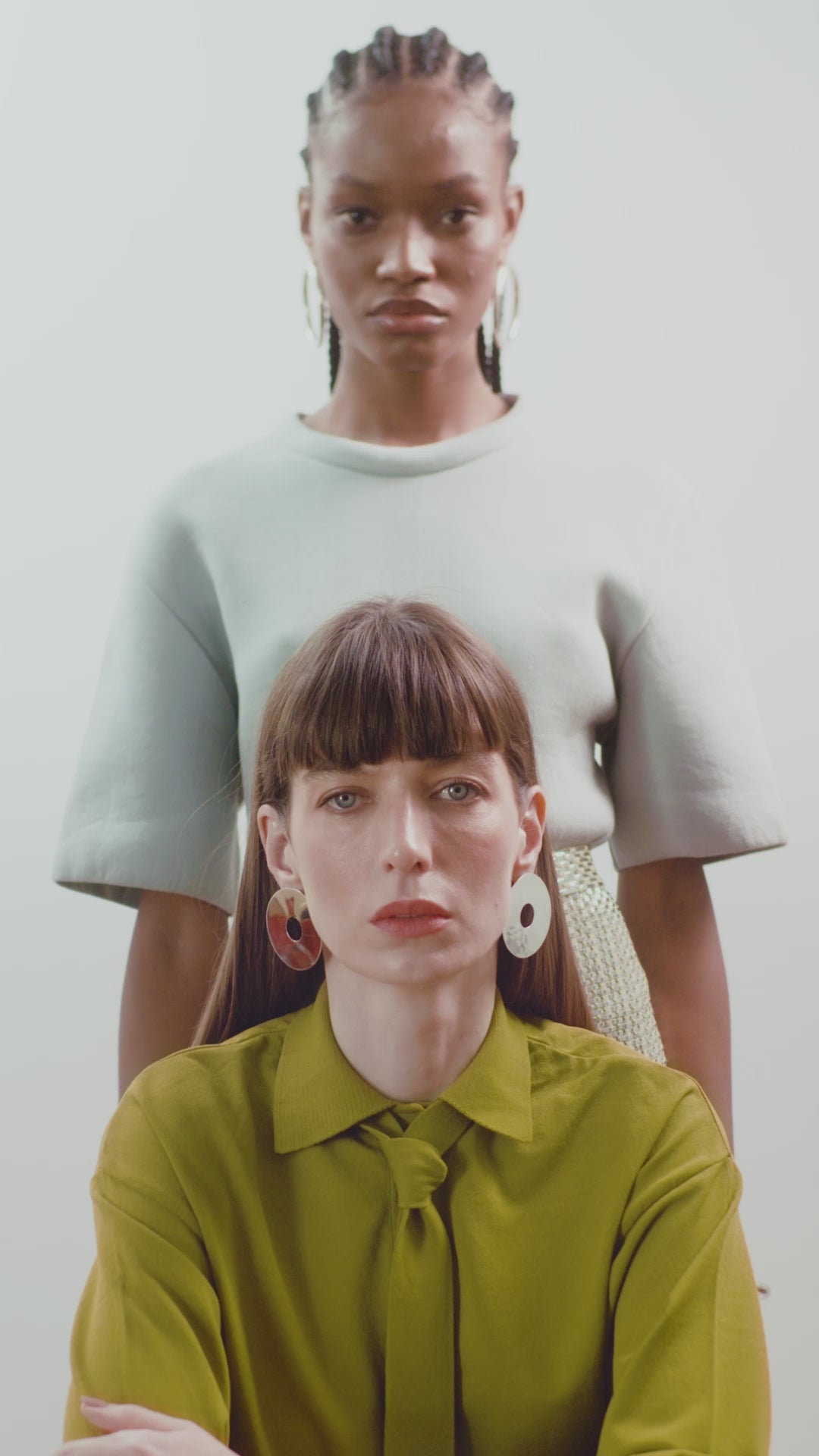 Brinco Disco Furo - Prata