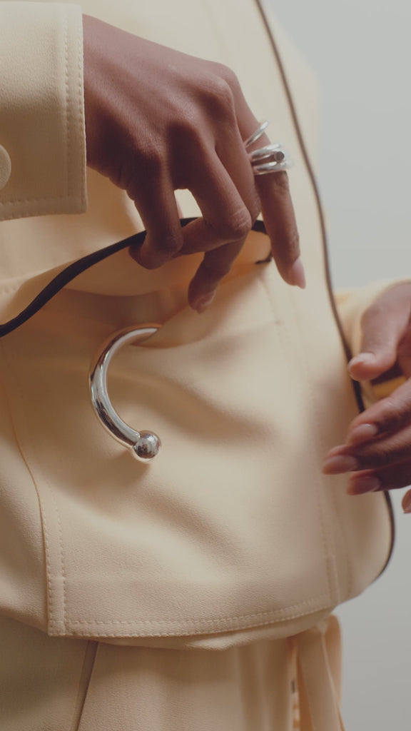 Brinco Articulado - Prata