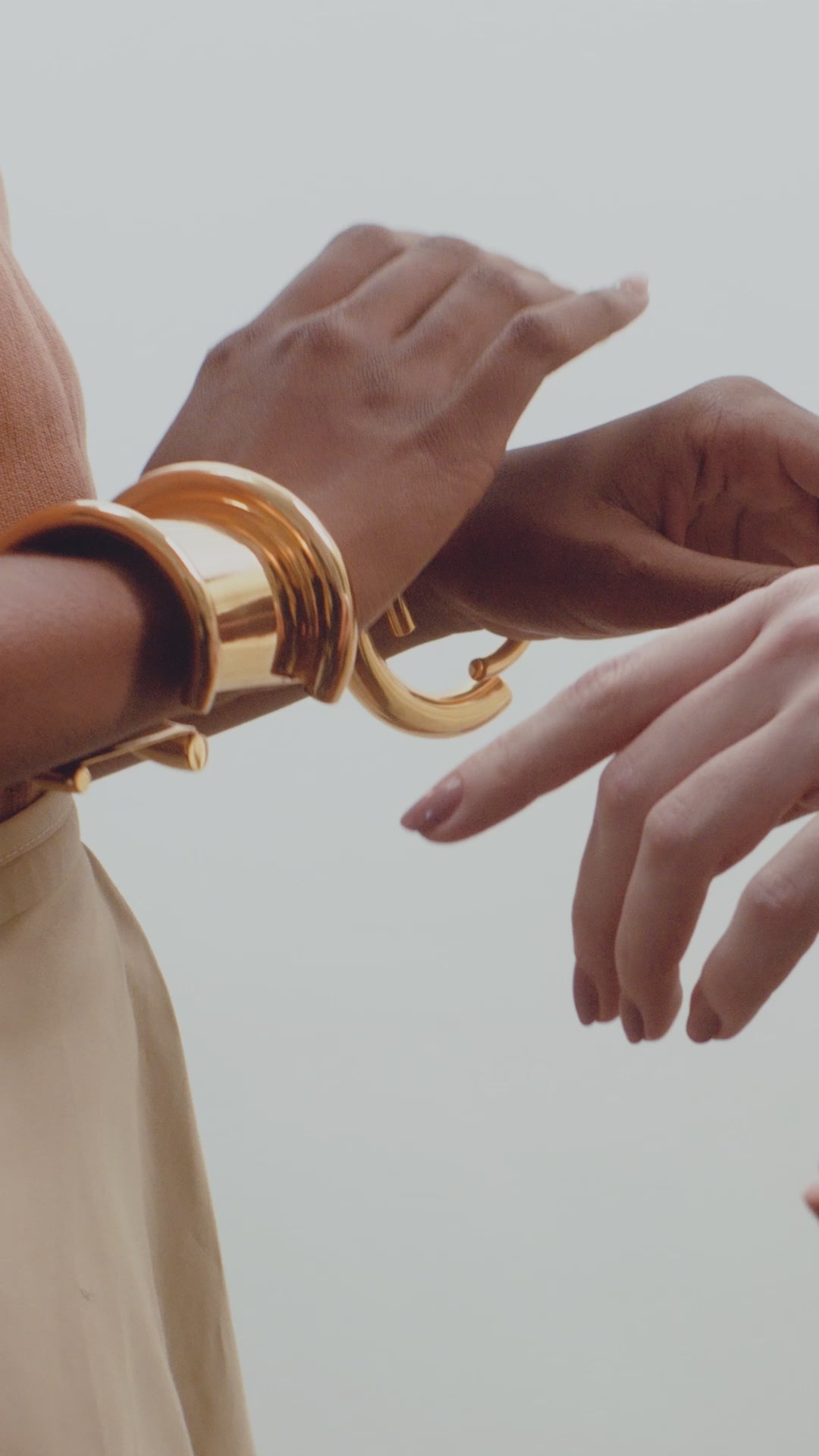 Bracelete Nomad - Ouro