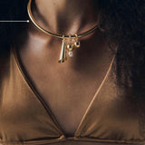Choker Ganzá - Ouro