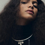 Choker Ganzá - Prata