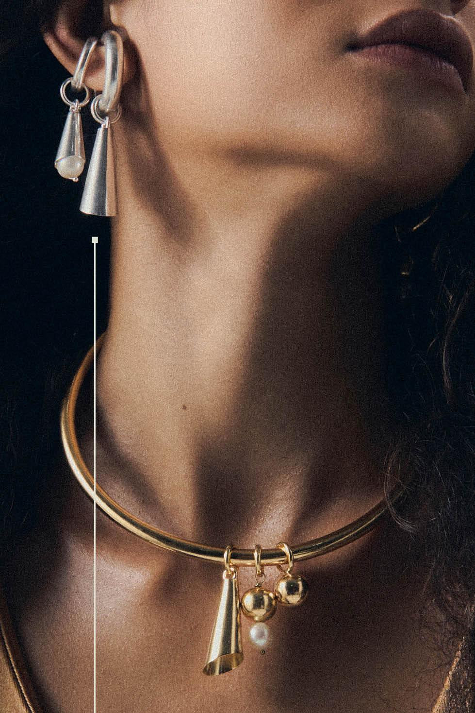 Badulaque Cone - Prata